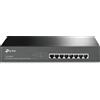 Switch Gigabit non gestito a 8 porte PoE+ da tavolo e per montaggio su rack TL-S