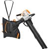 STIHL Aspirapolvere-trituratore a batteria Stihl SHA 140 / senza batteria e caricabatteria