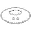 SWAROVSKI SET UNA ANGELIC CRY GIROCOLLO-BRACCIALE-ORECCHINI