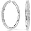 SWAROVSKI ORECCHINO DEXTERA HOOP RHS