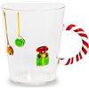 WD LIFESTYLE TAZZA MUG BOROSILICATO CANE NATALIZIO 425ml