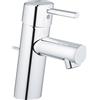 Grohe Concetto miscelatore monocomando per lavabo, taglia S, con piletta scarico, cromo - 32204001
