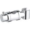 Grohe supporto saliscendi per asta doccia diametro 25 mm, finitura cromo lucido - 06765000