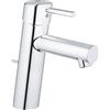 Grohe Concetto miscelatore monocomando per lavabo, taglia M, con piletta scarico, cromo - 23450001