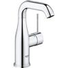 Grohe miscelatore lavabo Grohe Essence taglia M senza piletta scarico a tirante, finitura cromo - 23463001