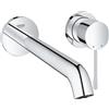 Grohe Essence miscelatore lavabo, installazione a parete, taglia M, sporgenza 230 mm, finitura cromo - 19967001