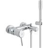 Grohe Concetto miscelatore vasca con set doccia, installazione a parete, finitura cromo lucido - 32212001