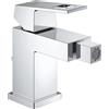 Grohe Eurocube miscelatore monocomando per bidet, con piletta scarico, finitura cromo - 23138000