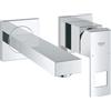 Grohe Eurocube miscelatore monocomando per lavabo, a parete, taglia S, finitura cromo - 19895000