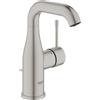 Grohe miscelatore lavabo Grohe Essence taglia M con piletta scarico a tirante, supersteel - 23462DC1