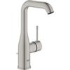 Grohe miscelatore lavabo Grohe Essence taglia L con piletta scarico a tirante, supersteel - 32628DC1
