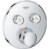 Grohe miscelatore termostatico Grohe Grohtherm SmartControl per doccia a 2 vie, finitura cromo - 29119000