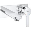 Grohe Lineare miscelatore lavabo a parete, taglia S, sporgenza 149 mm, finitura cromo - 19409001
