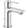 Grohe miscelatore monocomando per lavabo Grohe Lineare taglia XS con piletta scarico, finitura cromo - 32109001