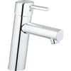Grohe Concetto miscelatore monocomando per lavabo, taglia M, senza piletta scarico, cromo - 23451001