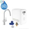 Grohe Blue Professional sistema per acqua filtrata, refrigerata e frizzante, bocca C, colore cromo lucido - 31325002