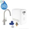 Grohe Blue Professional sistema per acqua filtrata, refrigerata e frizzante, bocca C, colore supersteel - 31325DC2