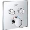 Grohe SmartControl miscelatore monocomando per doccia a 2 vie, cromo - 29148000