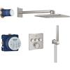 Grohe set completo per doccia Grohe Grohtherm SmartControl Rainshower 310 SmartActive Cube - 34706DC0