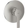 Grohe Lineare miscelatore monocomando per doccia a 1 via, finitura supersteel - 24063DC1