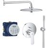 Grohe sistema doccia completo Grohe Eurostyle Cosmopolitan con soffione Euphoria 260 mm - ROUND210