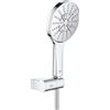Grohe Rainshower SmartActive 130 EcoJoy set doccia completo a 3 getti, finitura cromo - 26580000