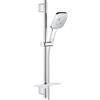 Grohe Rainshower SmartActive 130 Cube EcoJoy set asta doccia 60 cm a 3 getti, finitura cromo - 26584000