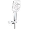 Grohe Rainshower SmartActive 130 Cube EcoJoy set doccia completo a 3 getti, finitura moon white - 26588LS0