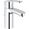Grohe miscelatore lavabo Grohe Eurostyle Cosmopolitan EcoJoy con piletta scarico a tirante, cromo - 3355220E