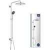 Grohe QuickFix Grohe Vitalio Joy System 260 sistema doccia con deviatore, installazione a parete - 27357002