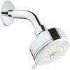 Grohe set soffione doccia Grohe Tempesta Cosmopolitan 100, 4 getti, con braccio a parete, finitura cromo - 27869001