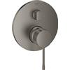 Grohe Essence miscelatore monocomando per doccia con deviatore a 3 vie, finitura grafite spazzolato - 24092AL1