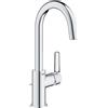 Grohe QuickFix Start miscelatore monocomando per lavabo, taglia L, bocca alta, finitura cromo - 24203002