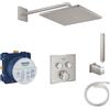 Grohe sistema doccia Grohe Grohtherm SmartControl con Rainshower 310 Mono Cube, supersteel - COLOR101