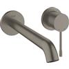 Grohe Essence miscelatore lavabo, installazione a parete, taglia M, sporgenza 230 mm, grafite spazzolato - 19967AL1