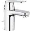 Grohe Eurosmart Cosmopolitan miscelatore monocomando per lavabo, taglia S, con piletta scarico - 3282500E