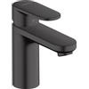Hansgrohe Vernis Blend 71551670 miscelatore lavabo 100 con piletta scarico a tirante, finitura nero opaco