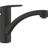 Grohe QuickFix Start miscelatore monocomando per lavello cucina con bocca girevole, nero opaco - 324412432