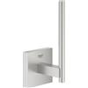 Grohe QuickFix Grohe 40979DC0 Start Cube porta rotolo per carta igienica di scorta, finitura supersteel