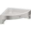 Grohe QuickFix Grohe 41106DC0 Start Cube cestino portaoggetti angolare per doccia, finitura supersteel opaco