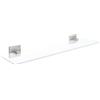 Grohe QuickFix Grohe 41109DC0 Start Cube mensola portaoggetti in vetro con supporti in finitura supersteel
