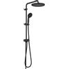 Grohe QuickFix Grohe Vitalio Start System 250 Flex sistema doccia con deviatore, installazione a parete, nero opaco - 266802430