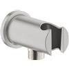 Grohe Rainshower 26658DC0 raccordo erogatore in metallo con supporto doccetta, finitura supersteel