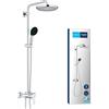 Grohe QuickFix Grohe 26679001 QuickFix Vitalio Start System 250 sistema doccia a parete con miscelatore monocomando, cromo
