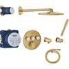Grohe set completo per doccia Grohe Grohtherm SmartControl Rainshower 310 SmartActive, colore oro spazzolato - 34705GN0