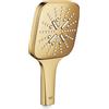 Grohe manopola doccia Grohe Rainshower 130 SmartActive Cube a 3 getti, finitura oro lucido - 26582GL0