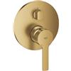 Grohe Lineare miscelatore monocomando per doccia con deviatore a 3 vie, finitura oro spazzolato - 24095GN1