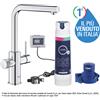 Grohe Blue Pure Minta miscelatore cucina a tre vie 30590000 con doccino estraibile e sistema filtrante 40875000