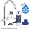 Grohe Blue Pure BauCurve miscelatore cucina a tre vie 30580000 con bocca orientabile e sistema filtrante 40438001