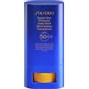 Shiseido I Expert Sun Protector I Clear Stick SPF 50 Protezione Solare 20g | Protezione solare con benefici anti-età I nutriente Olio di Argan e finish invisibile leggero e non appiccicoso